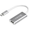 Silverstone Adattatore Silverstone SST-EP07C-E da Usb-C 3.1 a Hdmi Argento/Bianco [SST-EP07C-E]