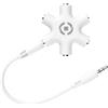 Celly Splitter Jack Celly 5 input 3.5mm bianco [MIX5LINEIN35WH]