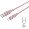 Celly Cavo Lightning Celly color 3m rosa [USBLIGHTCOL3MPK]