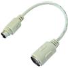 Nilox Adattatore Nilox Tastiera Mini-DIN6 M/DIN-5 F [07NXAD00KB201]