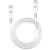 Celly Cavo usb Celly Usb-c pd 60w Bianco [USBCUSBCWH]