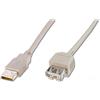 Digitus Cavo di estensione Digitus usb 2.0 tipo A 1.8m beige [LP8150]
