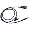 Zebra Cavo per cuffie Zebra Quick HS2100 a disconnessione rapida [CBL-HS2100-QDC1-02]