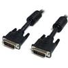 Adj Cavo Adj AV DVI 25PIN 3m nero [300-00055]