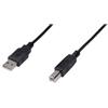 Digitus Cavo usb2.0 Digitus connettori a-b 3m nero [AK300102030S]