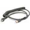 Datalogic Cavo Datalogic spiralato usb tipo-A TPUW 5m [90A052289]
