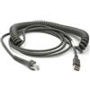Zebra Cavo collegamento Zebra schermato usb serie A 15-FT / 4.6m [CBA-U29-C15ZBR]