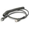 Datalogic Cavo di collegamento Datalogic USB tipo-A POT COIL 2.4m [90A052187]