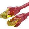 WP EUROPE Cavo di rete Wp europe U/UTP cat.6a LSHF 0.2m Rosso [WPC-PAT-6AU002R]