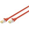 Digitus Cavo di rete Digitus cat-6A S-FTP LSZH con 2xRJ45 8 poli 1m Rosso [DK1644A010R]