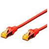Digitus Cavo di rete Digitus cat6A S/ FTP LSZH con 2xRJ45 8 poli 5m Rosso [DK1644A050R]