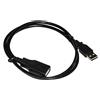 Link Cavo di prolunga Link USB 2.0 M/F 0.5m Nero [LKCUSB05]