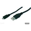 Digitus Cavo usb Digitu tipo-A 2.0 /micro USB-B 1m Nero [AK300127010S]