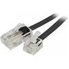 Nilox Cavo patch Nilox a RJ11 M/M 2m Nero [NXRJ112MB]