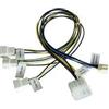 Akasa Cavo sdoppiatore Akasa Pwm Per 3ventole 16x16x7cm 15g [AK-CB002-KT02]