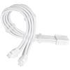 Silverstone Cavo di estensione Silverstone EPS 12V 8pin 30cm Bianco [SST-PP07E-EPS8W-V2]