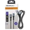 QOLTEC Cavo USB Qoltec USB-C 2.0 100W 1.5m Grigio [AKQOLTU00052358]