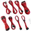 CABLEMOD Cavo di alimentazione CableMod Classic ModMesh Cable Extension Kit 12+4 Series Rosso [CM-PRTS-16X2KIT-NKR-R]