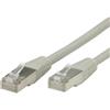 Roline Cavo di rete Roline/value 21.99.0802 Cat6 S/FTP S-STP RJ-45/RJ-45 2m Grigio