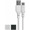 Cavo Dati Usb Microusb 0.90 Metri Giallo Per Wiko Y82 Xiaomi