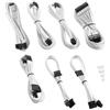 CABLEMOD Set di cavi CableMod C-Series Pro ModMesh per Corsair RM/RMi/RMx 85cm Bianco [CM-PCSR-16P3KIT-NKW-R]
