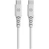 Celly Cavo di Ricarica Celly Sbs USB 1.5m per Smartphone Bianco [GRSUSBCUSBCWH]