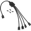 KOLINK Cavo splitter Kolink ARGB 1-4 ARGB 30cm Nero [PGW-AC-KOL-115]