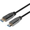 TB Cavo HDMI Tb Fibra ottica v2.0 HDMI-HDMI ST/ST 10m Nero [AKTBXVHFO2010MB]