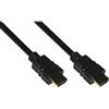 Link Cavo HDMI Link LKCHDMI502 2.0 UHD 4con doppia schermatura 4Kx2K 60Hz Ultra HD 3D Ethernet 5m Nero [LKCHDMI502]