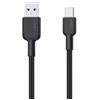 AUKEY Cavo di ricarica/sincronizzazione Aukey CB-NAC2 Cavo Usb-A/Usb-C 1.8m nylon Nero [AKAUKKUCBNAC2BL]