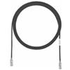 Panduit Cavo di rete Panduit Cat.6 U/UTP RJ-45 M/M 2m Nero [UTP28SP2MBL]