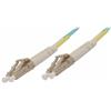 LEVITON Cavo fibra ottica Leviton Multimodale Duplex Lc/Lc 2Fo OM3 3m Blu acqua [HOPLCOM3030LC253]