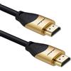 QOLTEC Cavo Hdmi Qoltec 50356 Hdmi v2.1 Ultra high speed 8K 60Hz 28AWG Placcato oro 3m Nero [50356]