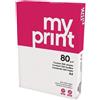 Navigator Carta in risma Navigator Myprint A480G/mq 5 risme da 500foglie Bianco [MYP0800031]