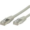 VALUE Cavo di rete Value patch Cat6 S/FTP 3m Grigio [21.99.0803]