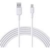 AUKEY Cavo Aukey CB-NAC1 in nylon Usb-C/Usb-A 1m Bianco [AKAUKKUCBNAC1WH]