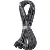 CABLEMOD Cavo PCIe CableMod C-Series Pro a 90 gradi 16 pin a 4x PCIe a 8 pin Var.A 60cm Nero [CM-PCSR-16P4-RAN60KC-5PK-R-SS]
