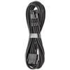 CABLEMOD Cavo di prolunga CableMod Pro ModMesh 8-pin EPS 45cm Carbonio [CM-PCAB-8EPS-N45KC-2PK-R]