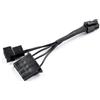 WATERCOOL Adattatore Watercool Molex per pompa raffreddamento ad acqua Nero