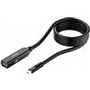 Unitek Cavo di prolunga Unitek U1335ABK01 Usb-c M/F 10Gbps PD fino a 100W 5m Nero [U1335ABK01]