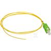 Alantec Cavo Alantec Pigtail SM 1J 9/125 spina SC/APC 2m Giallo [FOI-SCA-9SM-2-G657A]