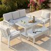 MIlani Home ARAB - salotto da giardino in alluminio