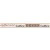 A.S. Création 280817 - Bordo decorativo autoadesivo Coffee Cappuccino colore: Marrone/Beige