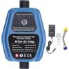 OVAQUIXI Pompa Booster Automatica 24V 100W con Sensore Intelligente, 25L/min, Silenziosa, Protezione a Secco, per Casa, Giardino, Doccia, Irrigazione