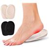 Ymiko Tazze per scarpe ginnastica con tacco per scarpe ginnastica e talloni, inserti per fascite plantare, tendinite di Achille, dolore al tallone, sollevamento scarpe per uomini e donne