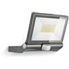 Steinel Faretto a LED XLED ONE XL S, sensore di movimento a 180°, 42,6 W, 4200 lm a 3000 K, in alluminio, per vialetti, Antracite