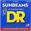 DR Strings NMR5-45 Corde per basso a 5 corde Sunbeam (45-125)