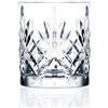 RCR Cristalleria Italiana 23 cl - Melodia Bicchiere Vino Multiuso in Vetro - Set 6 Pezzi