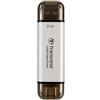Transcend ESD310 - SSD - 1 TB - esterno (portatile) - USB 3.2 Gen 2x1 (connettore USB-C) - TS1TESD310S