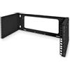DIGITUS Rama a parete 19' 4U con profondità regolabile DN-19 PB-4U-SW